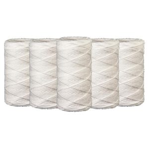 Lot de 5 Cartouches Bobinées 5 Pouces 5 microns