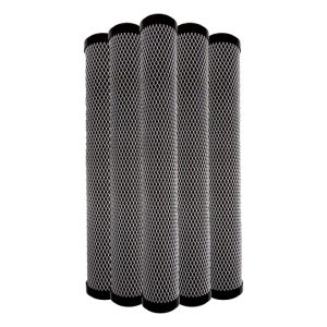 Lot de 5 Cartouches 20 pouces séparateurs d'hydrocarbures et d'huiles