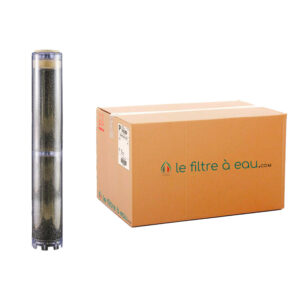 Carton de 13 cartouches container charbon actif granulés 20 pouces