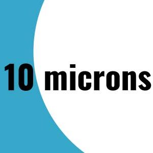 10 microns