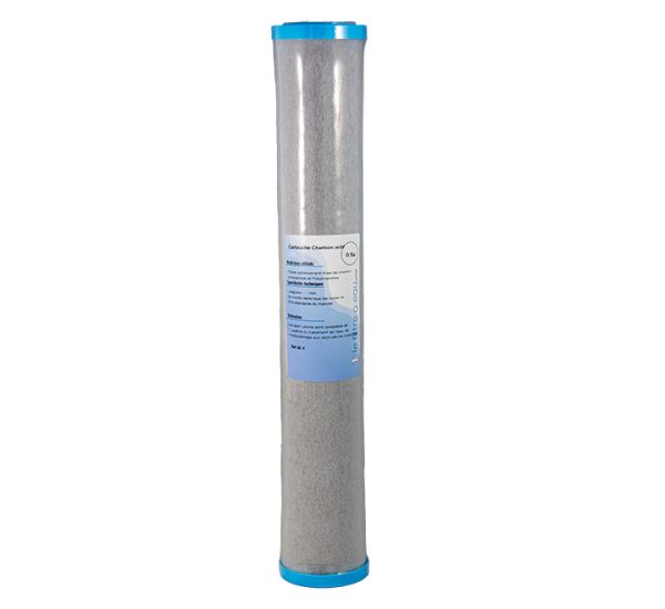 Carton de 30 cartouches charbon 0.5μ micron 20 pouces