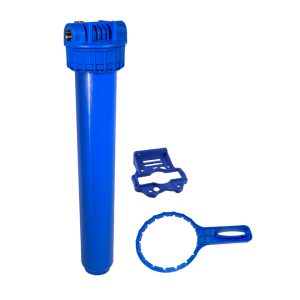 Porte filtre 20 pouce cuve bleue 1 pouce