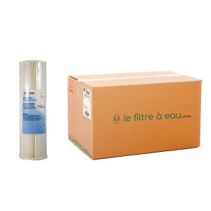 Carton de 50 cartouches Plissée 9 pouces 3/4 - 20 microns